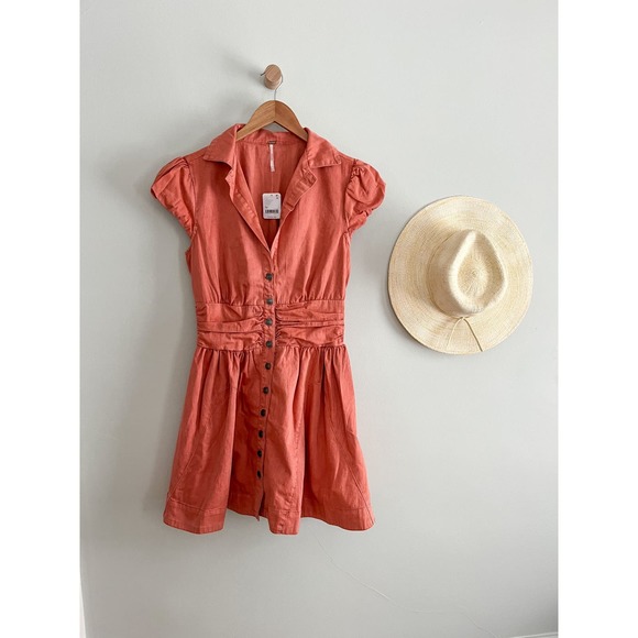 NWT Free People Chester Mini Dress - Picture 2 of 14